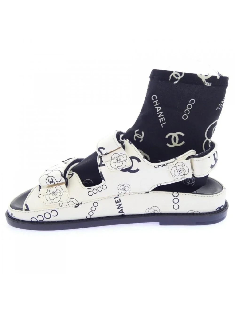 Chanel Sandals Black